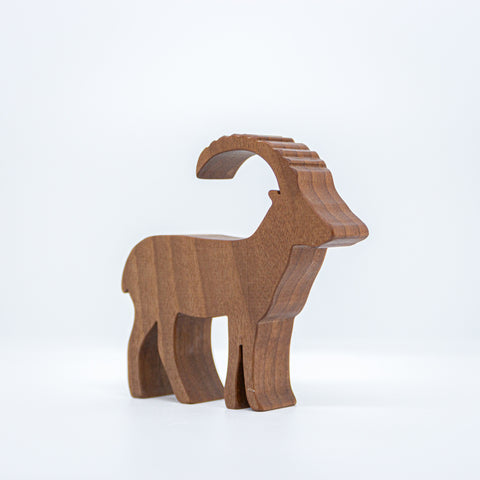 HOLZTIER – STEINBOCK